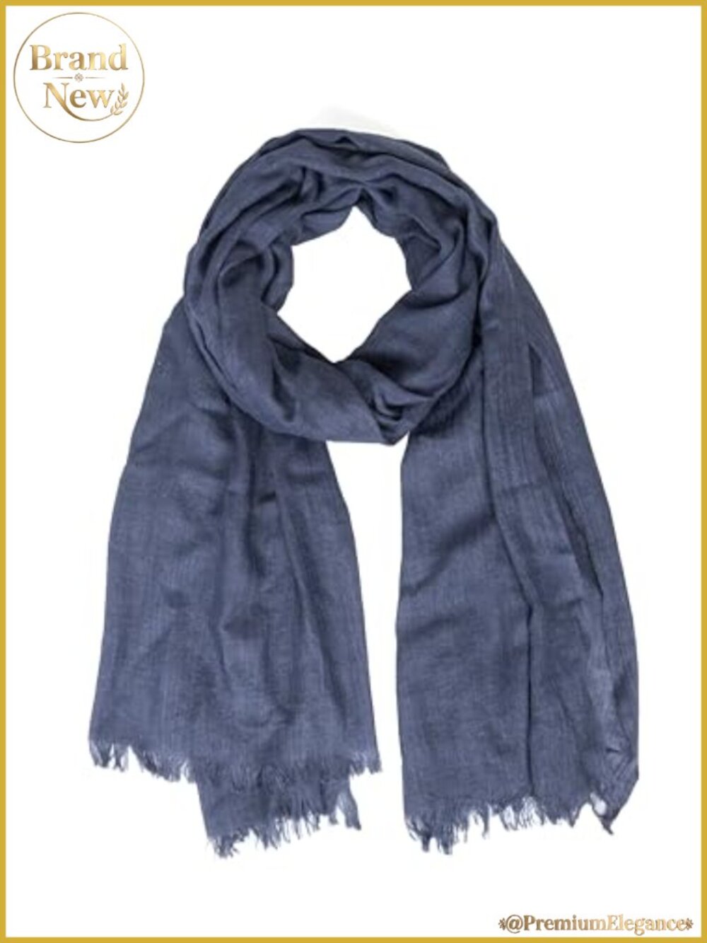 Oversized Gauze Scarf Fringed Shawl Wrap Lightweight Beach Coverup